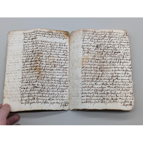 66 - NEWES FROM SPAYNE, 1620: CONTEMPORARY MANUSCRIPT COPY: 'Newes from Spayne translated accordinge to t... 