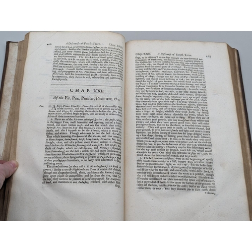 82 - EVELYN (John): 'Sylva, or a Discourse of Forest-Trees, and the Propagation of Timber...Terra, a... 