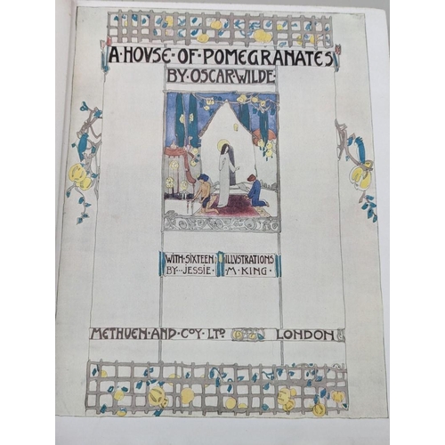 95 - WILDE (Oscar & Jessie M King, illustrator): 'A House of Pomegranates..': London, Methuen, 1... 