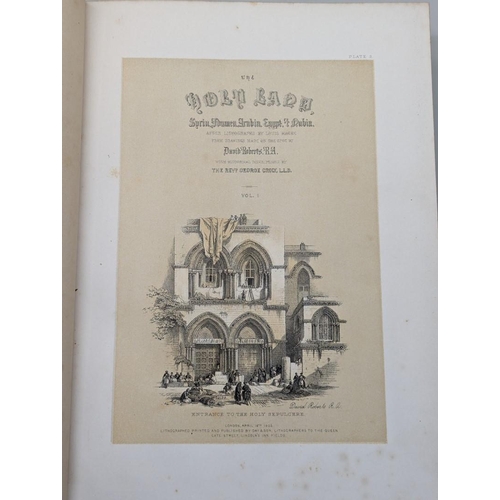 96 - ROBERTS (David): 'The Holy Land, Syria, Idumea, Arabia, Egypt & Nubia..': London, Day & Son,... 