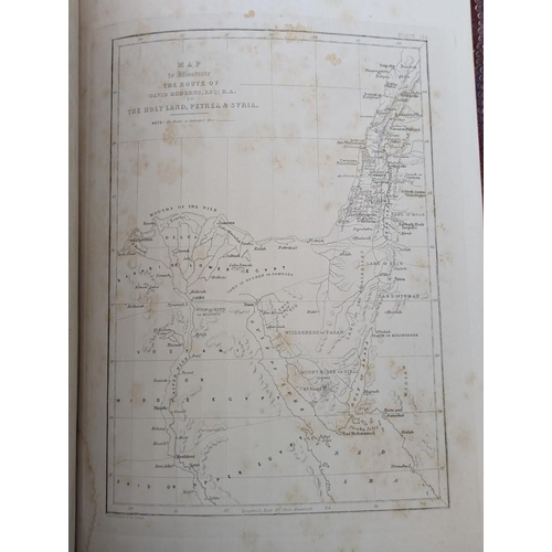 96 - ROBERTS (David): 'The Holy Land, Syria, Idumea, Arabia, Egypt & Nubia..': London, Day & Son,... 