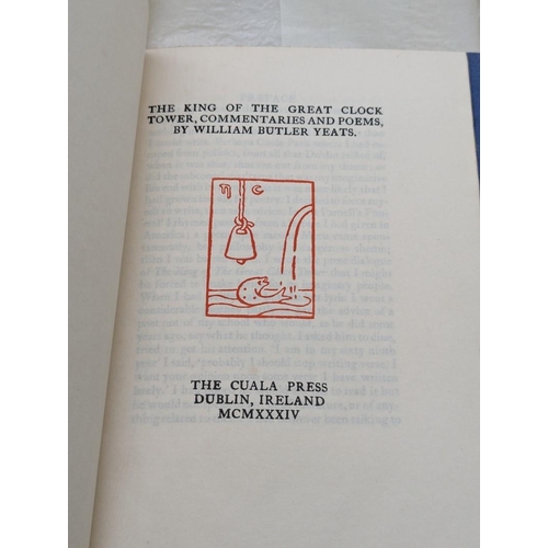 42 - YEATS (William Butler): 'The Words Upon the Window Pane': Cuala Press, 1934, one of 350 copies, orig... 