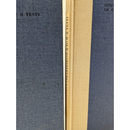 43 - CUALA PRESS: RUSSELL (George): 'Some Passages from the Letters of A E to W B Yeats..': Dublin, ... 