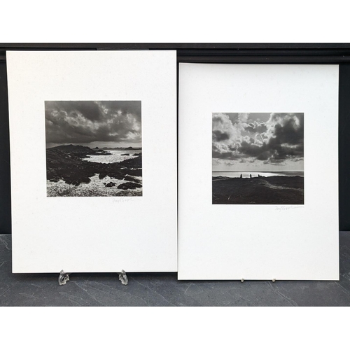 447 - FAY GODWIN (PHOTOGRAPHER 1931-2005): SCILLY ISLES: 'End of Small Stone Row, Penninis': 'Hell Bay, Br... 