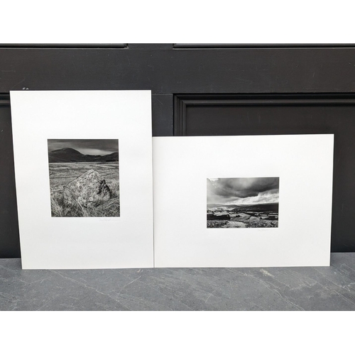 470 - FAY GODWIN (PHOTOGRAPHER 1931-2005): DROVER'S ROADS, WALES: 'Standing Stone, Prenteg Road': 'Storm C... 