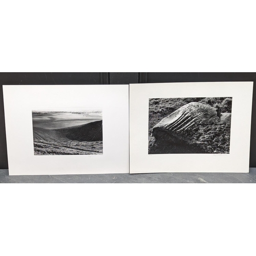 474 - FAY GODWIN (PHOTOGRAPHER 1931-2005): RIDGEWAY: 'Prehistoric Sharpening Stone, Fyfield Down': 'Coombe... 