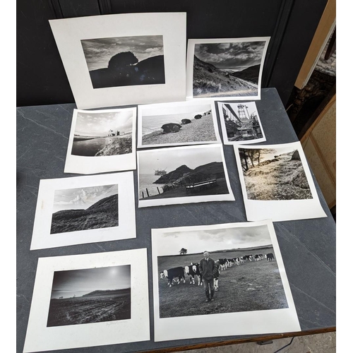 487 - FAY GODWIN (PHOTOGRAPHER 1931-2005): a group of 10 silver gelatin prints, three signed (but with mar... 