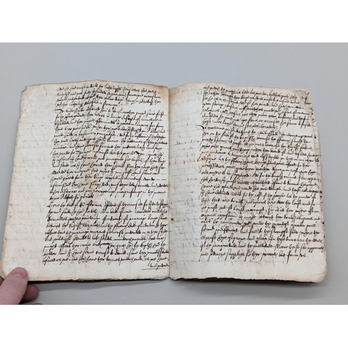 66 - NEWES FROM SPAYNE, 1620: CONTEMPORARY MANUSCRIPT COPY: 'Newes from Spayne translated accordinge to t... 