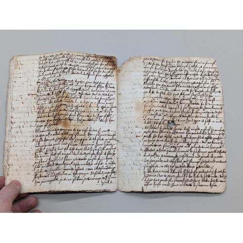 66 - NEWES FROM SPAYNE, 1620: CONTEMPORARY MANUSCRIPT COPY: 'Newes from Spayne translated accordinge to t... 