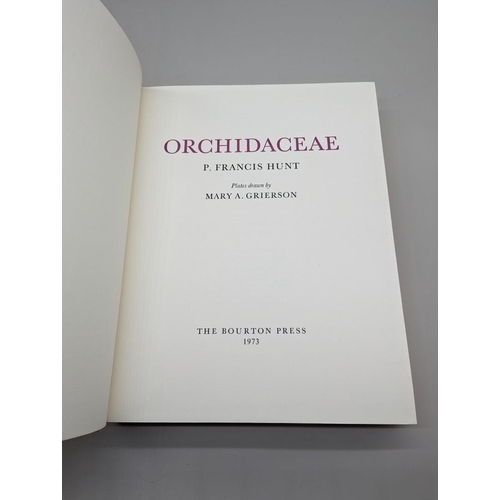 72 - ORCHIDACEAE: HUNT (Peter Francis & Mary Grierson): 'Orchidaceae..': Bourton Press, 1973: No... 