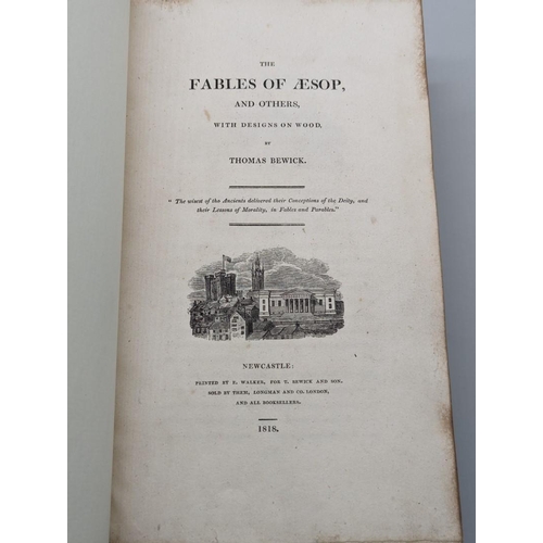 88 - BEWICK (Thomas): 'The Fables of Aesop and Others, with designs on wood by Thomas Bewick...': Ne... 