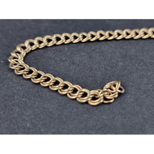 1044 - A 9ct gold chain, 85cm long, 29.8g.