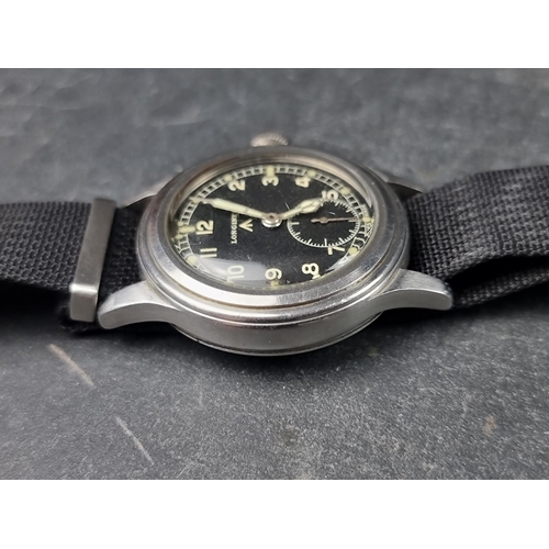 1136 - A rare WWII Longines 'Greenlander' WWW 'Dirty Dozen' British military manual wind wristwatch, 37mm, ... 