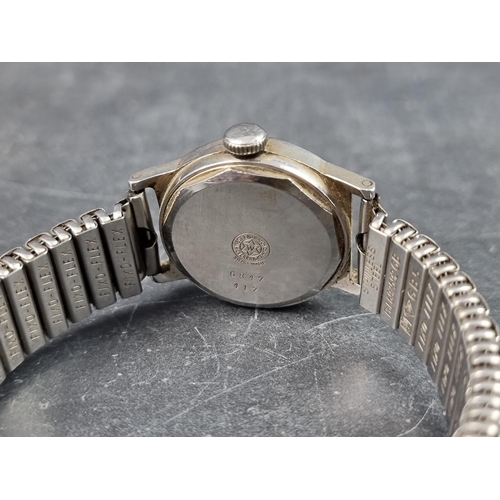 1156 - A WWII West End Watch Co. Prima 'Sowar' stainless steel manual wind wristwatch, 28mm, Ref. 6847-417,... 