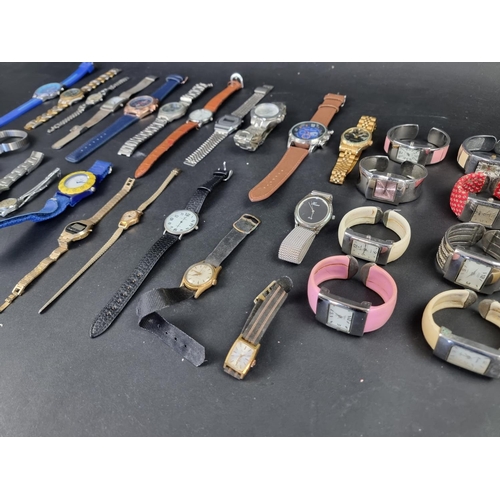 1191 - A quantity of watches; (Seiko is not in this lot).