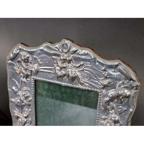 807 - Two silver photograph frames. (2)