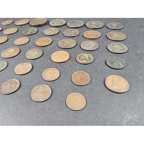 893 - Coins: a quantity of George III and later UK, British Empire, Ireland, Guernsey and other copper coi... 