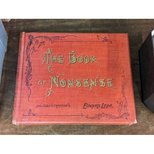 406 - LEAR (Edward): 'The Book of Nonsense..': London, Frederick Warne & Co, n.d (c.1900): thirty-nint... 