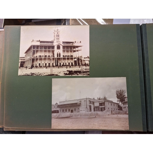 114 - PHOTOGRAPH ALBUM: SOUTH AFRICA/ZANZIBAR: late 19thc album of approx 85 albumen-print photograph... 