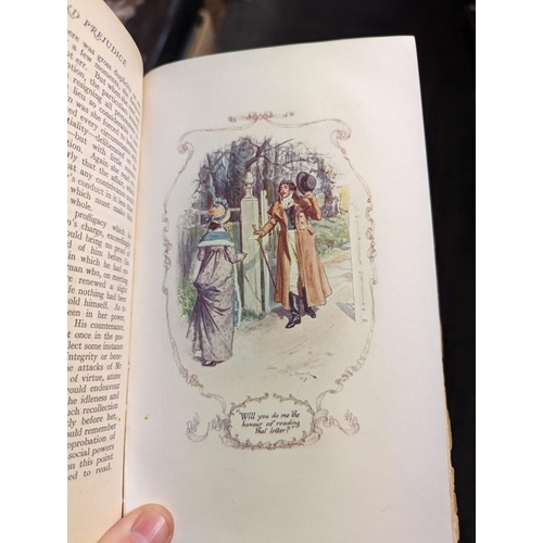 119 - AUSTEN (Jane): 'Pride & Prejudice..': illustrations by C E Brock: London, J M Dent & Co, 190... 