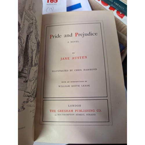 165 - AUSTEN (Jane): 'Pride & Prejudice..a Novel': London, Gresham Publishing Co, n.d (c.1900): p... 