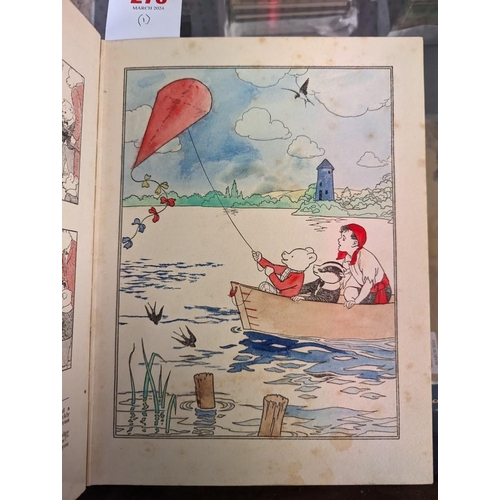 270 - BESTALL (Alfred E): 'The New Adventures of Rupert..': FIRST EDITION, illustrations printed in red an... 