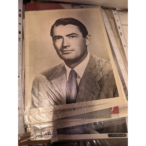 271 - FILM/ENTERTAINMENT: autographs, photographs and other ephemera, a large and varied collection i... 