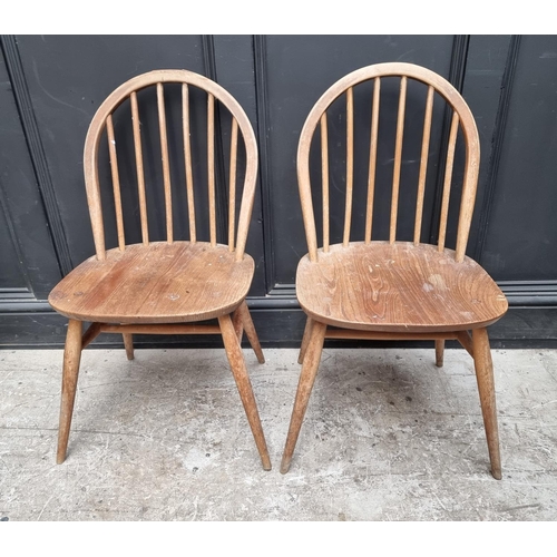 1130 - An Edwardian mahogany Sutherland table, 68.5cm wide; together with a Victorian mahogany tripod table... 