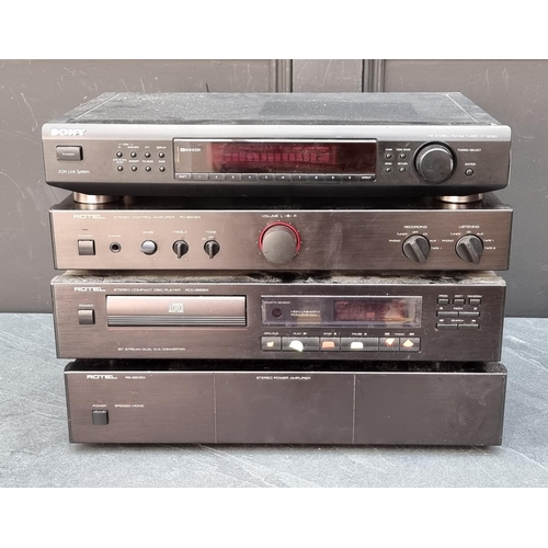 1148 - Hi-Fi Equipment: a Rotel RB-960BX Power Amplifier; a Rotel RCD-965BX CD Player; Rotel RC-960BX Contr... 