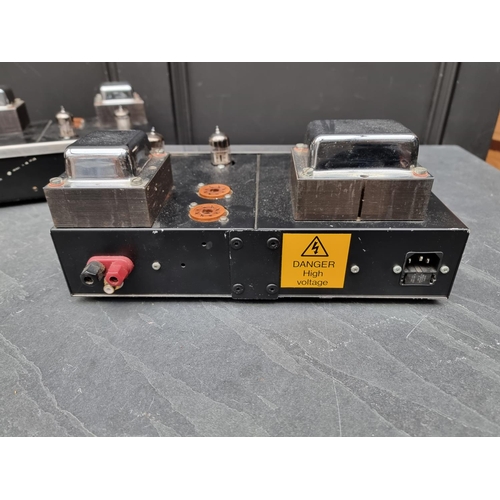 1162 - Hi-Fi Equipment: two scratch built valve amplifiers. (2)