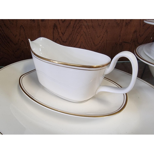 1324 - A Royal Doulton 'Gold Concord' pattern part dinner service. 