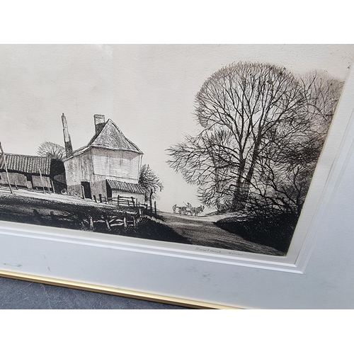 1331 - Rowland Hilder, 'The Lane, High Halstow', signed and inscribed 'Artists Proof 3rd State 1954', engra... 