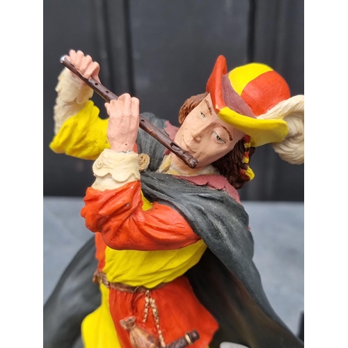 1450 - A Royal Doulton figure of the Pied Piper of Hamelin; together with a Lladro figure; an Aynsley 'Arti... 