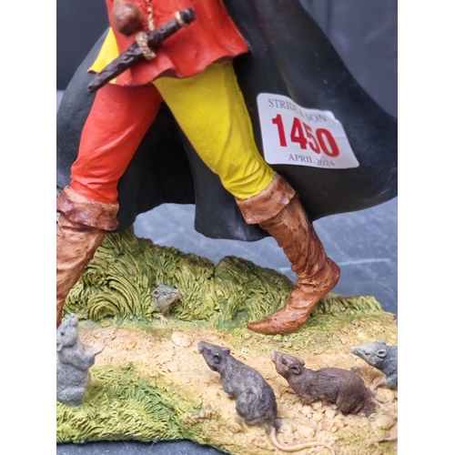 1450 - A Royal Doulton figure of the Pied Piper of Hamelin; together with a Lladro figure; an Aynsley 'Arti... 