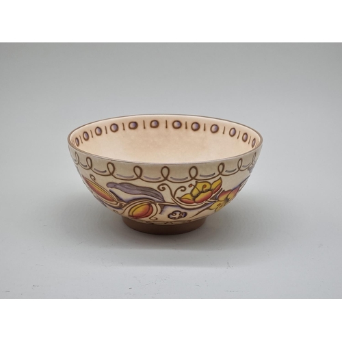 1589 - A Bursley Ware Charlotte Rhead bowl, 19cm diameter.