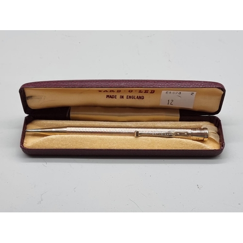 1632 - A Yard-o-Led rolled gold propelling pencil, boxed.  