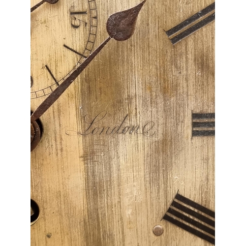 1673 - A George IV rosewood and brass inlaid drumhead fusee mantel timepiece, the 7in silvered dial 'Westwo... 