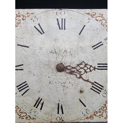 1780 - Four George III thirty hour longcase clock dials and movements; to include an 11in 'Edward Box, Chic... 