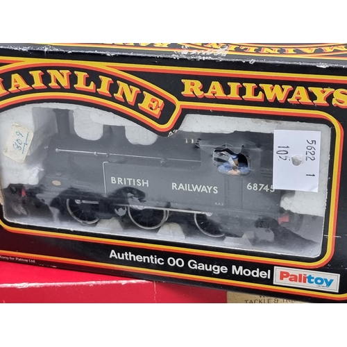 1805 - Railway: Hornby 00 gauge: locomotive 'Evening Star' BR Standard Class 9F; together with a GWR P... 