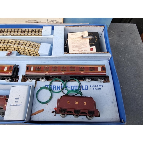 1822 - Hornby: OO Gauge: two vintage boxed train sets, comprising: EDP2 'Duchess of Atholl'; together ... 