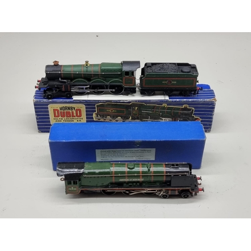 1834 - Hornby: OO Gauge: a vintage locomotive, EDLT20 'Bristol Castle' and tender; together with EDL12... 