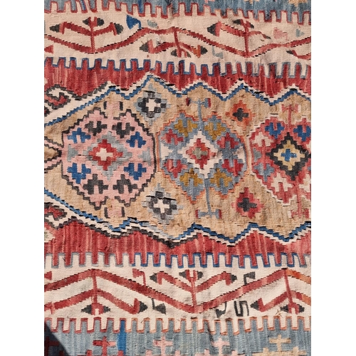 1139 - A Kelim flatweave rug, 194cm x 116cm.