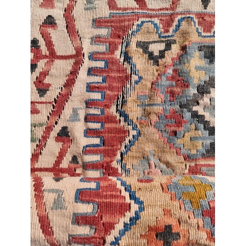 1139 - A Kelim flatweave rug, 194cm x 116cm.