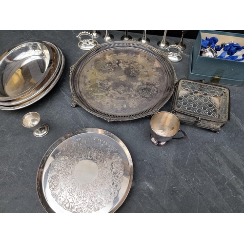 1783 - A collection of silver plate.