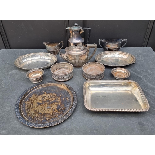 1794 - A small collection of silver plate.