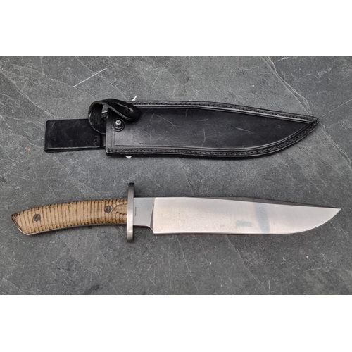 119 - A Boker 'Arbolito N695' knife and sheath, having 23.5cm blade.