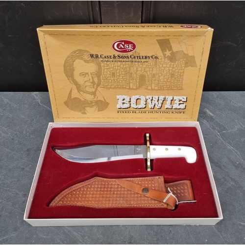 133 - A Case XX presentation 'CA311' Bowie knife and sheath, having 24cm blade, boxed.