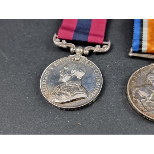 207 - Medals: a WWI gallantry trio, to 2nd Lieut E.J Grant MGC, comprising: Distinguished Conduct Medal; W... 