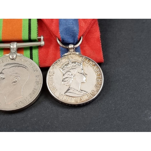 209 - Medals; a WWI and later group of five medals, to 366469 Pte A Dean, RAMC, comprising: 1914-15 Star; ... 