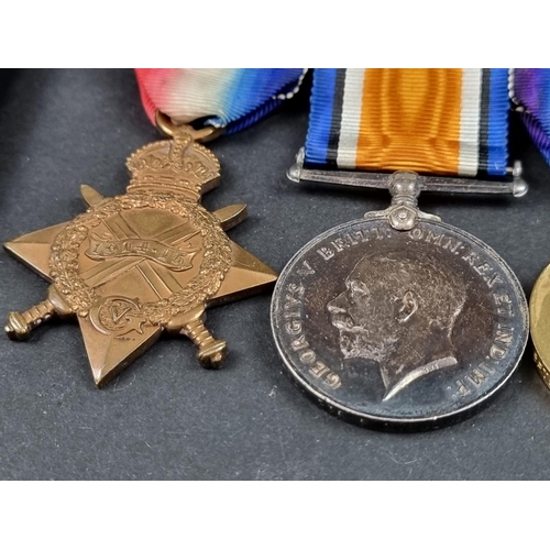 210 - Medals: a WWI trio, to 964 Pte Younger, Royal Fusiliers/SPTS, comprising: 1914-15 Star; War Medal an... 